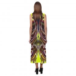 WEDNESDAY Phaedra Sleeveless Open Fork Long Dress (Model D08) - Image 3