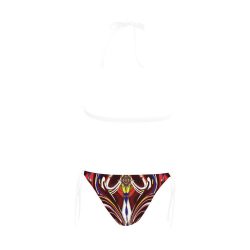 Wednesday Buckle Front Halter Bikini Swimsuit (Model S08) - Image 5