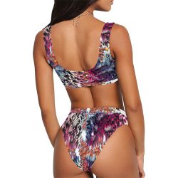 TRANCE Sport Top & High-Waisted Bikini Swimsuit (Model S07) - Image 3