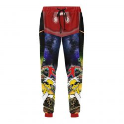 SPACEDOG Unisex All Over Print Sweatpants (Model L11) - Image 4