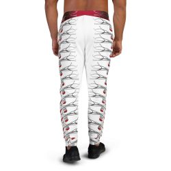 RED WHITE Men's Joggers - Image 4