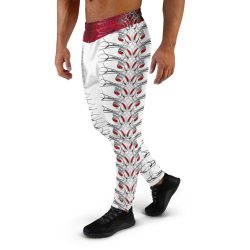 RED WHITE Men's Joggers - Image 3