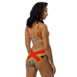 RED CROSS Recycled high-waisted bikini - Image 5