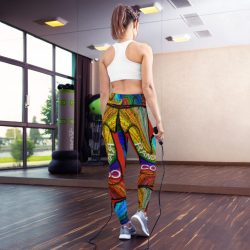 RANDOM COLOURS Yoga Leggings - Image 2