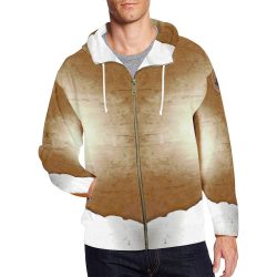 RANGER ONE All Over Print Full Zip Hoodie for Men (Model H14) - Image 3