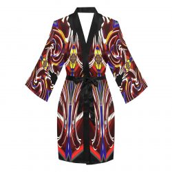 Wednesday Long Sleeve Kimono Robe - Image 3