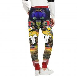 SPACEDOG Unisex All Over Print Sweatpants (Model L11) - Image 3