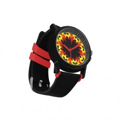 Ki-M design/FIRE EDITION/Silicon strap plastic watch Unisex Silicone Strap Plastic Watch (Model 316) - Image 2