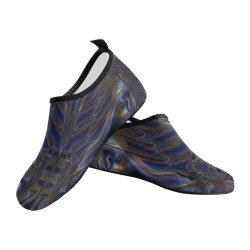 BLUE Men's Slip-On Water Shoes (Model 056) - Image 3