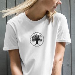 TREE OF LIFE Organic cotton t-shirt dress - Image 2