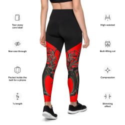 TREE OF LIFE Sports Leggings - Image 2