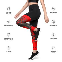 TREE OF LIFE Sports Leggings - Image 3