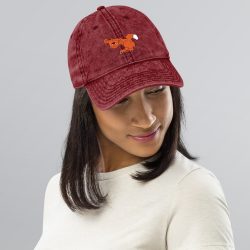 CAT Vintage Cotton Twill Cap - Image 4