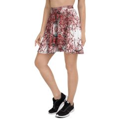 BIONIC RED Skater Skirt - Image 3