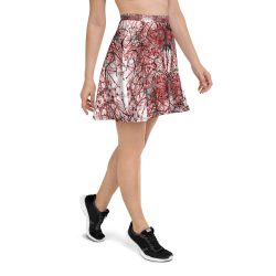 BIONIC RED Skater Skirt - Image 4