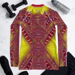 FIRE Women's Rash Guard - Image 2