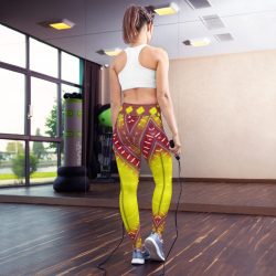 FIRE Yoga Leggings - Image 2