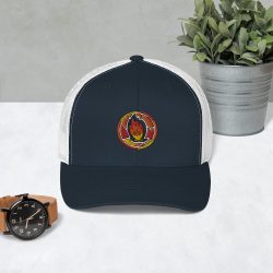 Ki-M design/FIRE EDITION/Trucker Cap - with fire - Image 4