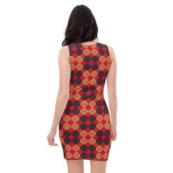 RETRO KARO/Sublimation Cut & Sew Dress - Image 2