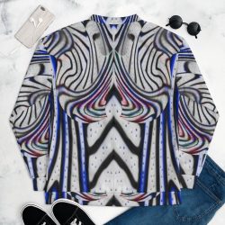 ZEBRA Unisex Bomber Jacket - Image 2