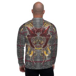 HUGIN and MUNIN/Unisex Bomber Jacket - Image 2