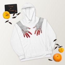 bleeding hands Unisex Hoodie - Image 2