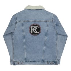 RANDOM COLOURS Unisex denim sherpa jacket - Image 5