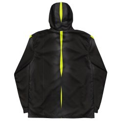 PURE BLACK Men’s windbreaker - Image 4