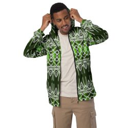 GREEN LINE Men’s windbreaker - Image 2