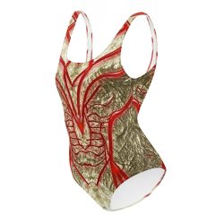 Women's RED LINE One-Piece Swimsuit - Stylish & Comfortable Swimwear - Image 3