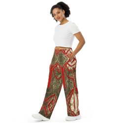 Unisex REDLINE Wide-Leg Pants - Comfortable & Stylish - Image 3