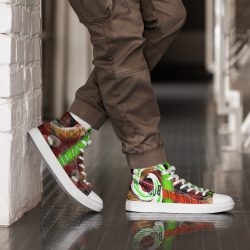 BUUJAAH Men’s high top canvas shoes - Image 2