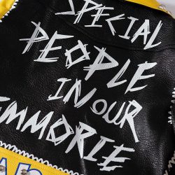 Personalized Graffiti Print Motorcycle Leather Jacket - Image 5