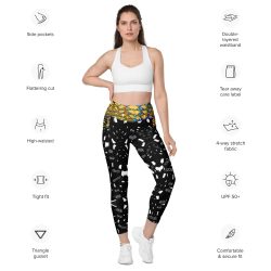 ROUTE Leggings with pockets - Image 2