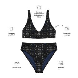 ROUTE Recycled high-waisted bikini - Image 2